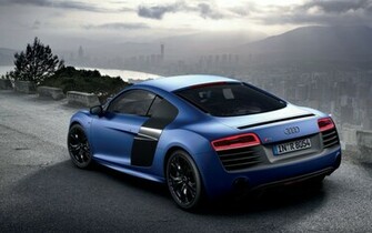 Audi R8 HD Wallpaper 1080p Dark Blue For