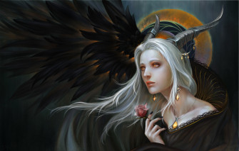 Demon Fantasy Wallpaper HD Girls 4k