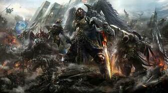 Games Weapons Magic Battle Wallpaper