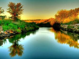 Nature River Wallpaper HD Ecopetit Cat