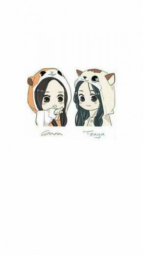 Twice Sana X Tzuyu Satzu Wallpaper Lockscreen K Pop In