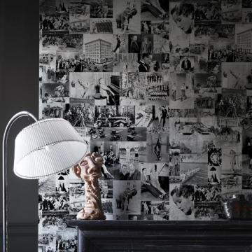 London Art Dark Days Wallpaper Tattahome