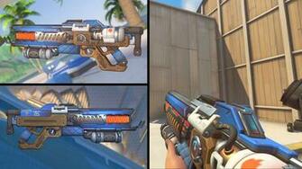 Artstation Overwatch Summer Games Grill Master Gun Airborn