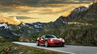 Description Alfa Romeo 4c Car Wallpaper