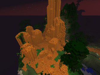 Minecraft Lava Trees By Nolerrobert