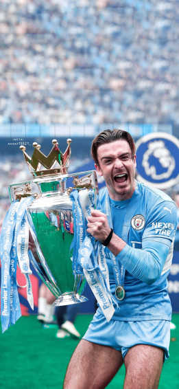 Manchester City Screaming iPhone Wallpaper
