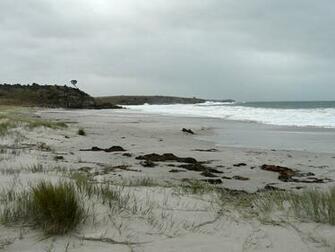 Panoramio Photo Of Overcast Winter Beach Scene