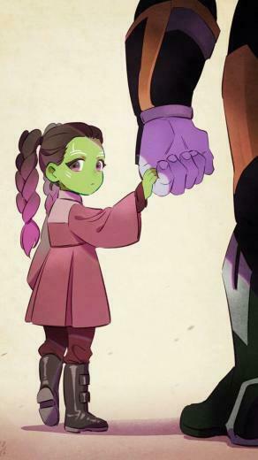 Gamora And Thanos Wallpaper Marvel Shit Avengers