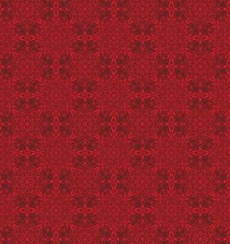 Tiled Medallion Red Wall Mural Contemporary Wallpaper By