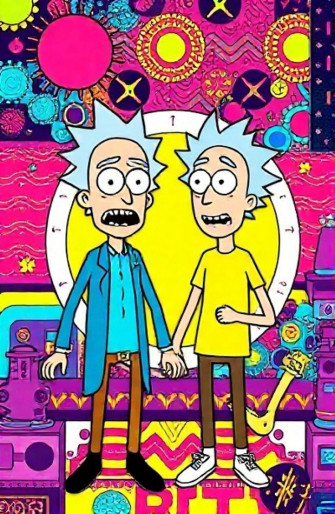 Supreme Rick And Morty Wallpaper