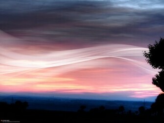 Dark Cloud Sunset Glow HD Wallpaper Nature Landscapes