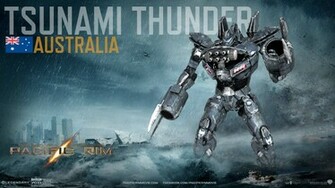 Pacific Rim Tsunami Thunder Wallpaper