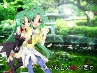 Higurashi No Naku Koro Ni Wallpaper Mion Shion Minitokyo