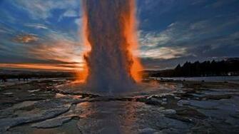Strokkur Geyser Near The Hv T River In Iceland Zinaida Sopina