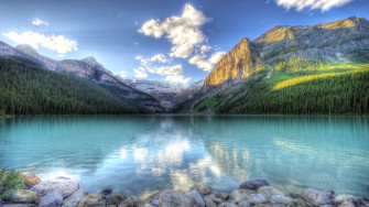 Mountain Lake Wallpaper HD