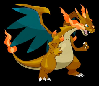 Shiny Mega Charizard X By Blzofozz