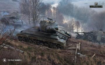 Image Wot Tanks American T25 Pilot Number Games Mud