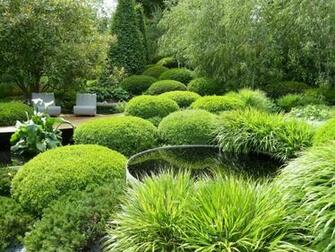 Green Modern Landscape HD Wallpaper