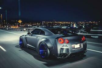 Nissan Gt R By Liberty Walk Rear Photo Doczilla