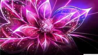 Child Of Eden Colorful Flower Pink Purple Blue Wallpaper