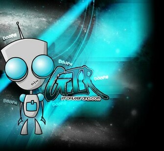 Gir Invader Zim Tv Shows Formspring Background