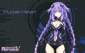 Blue Eyes Hyperdimension Neptunia Long Hair Purple Hot