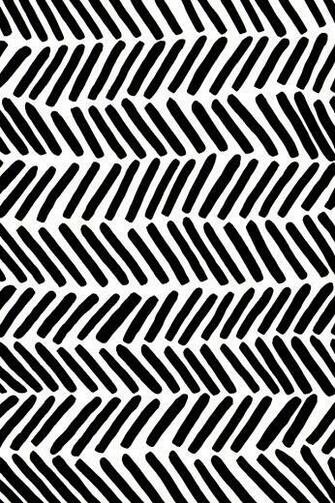 Patterned iPhone Wallpaper Broken Chevron Cotton