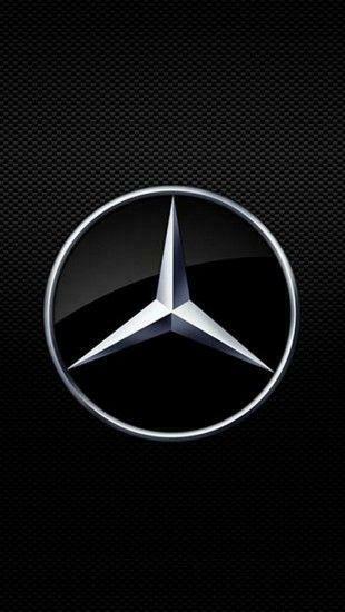 Mercedes Benz Logo iPhone Wallpaper