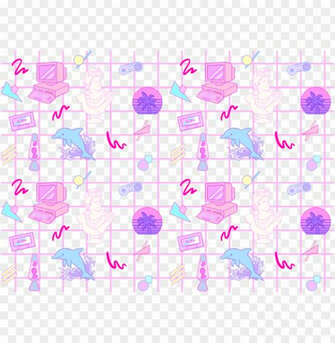 I Made A Vaporwave Pattern Will Put It On My