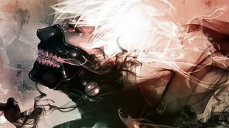 Tokyo Ghoul Anime Mask Wallpaper HD