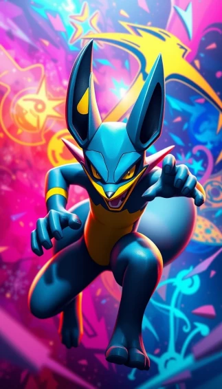 Lucario Phone Wallpaper