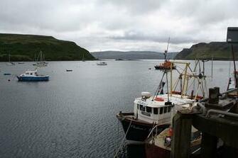 HD Wallpaper Portree Skye Port Motifs Britannia Scotland