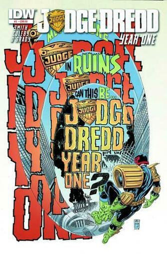 Judge Dredd Year One Copy Cover