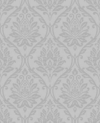 Athena Damask Grey Textured Wallpaper Fd40409 Cut Price