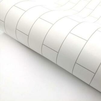 Royalwallskins Peel And Stick Pvc Foaming Wallpaper Subway Tile