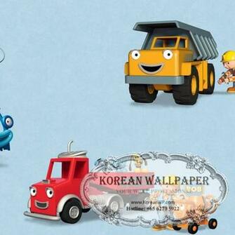 Kids Teens B6065 Bob The Builder Wallpaper For Boys