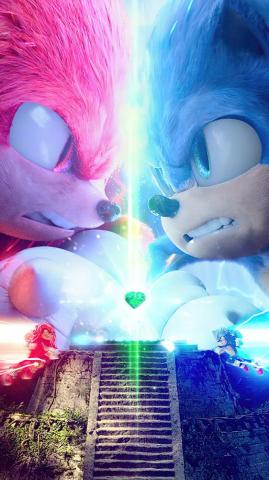 Sonic The Hedgehog Knuckles Vs 4k Wallpaper iPhone HD