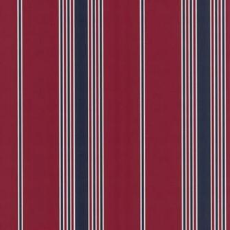 Home Happy Kids Red Blue Striped Wallpaper By P S International