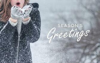 Seasons Greetings Cards Stock Image HD