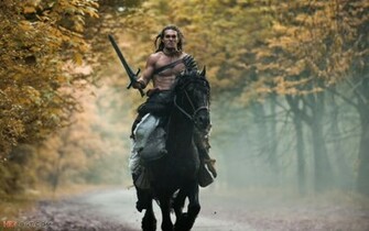 Jason Momoa Conan Is The New Arnold Schwarzenegger Riding Horse Fight