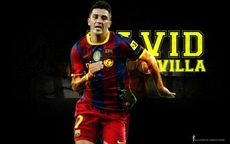 David Villa Fc Barcelona Wallpaper
