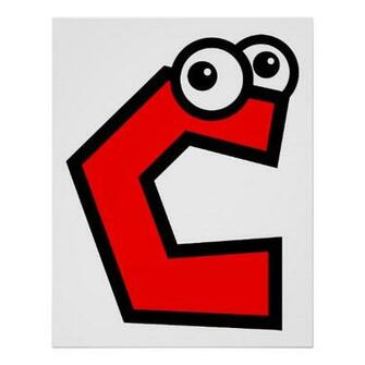 Funny Monogram Letter C