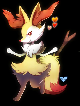 Female Braixen Colored By Sacredshedinja