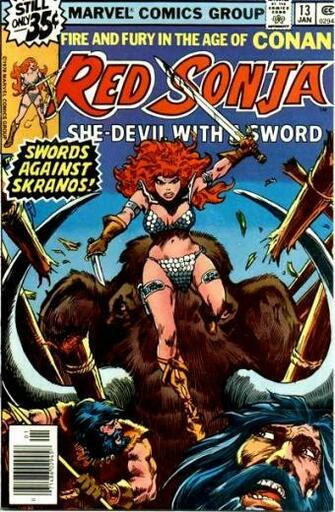 Red Sonja Cover Image