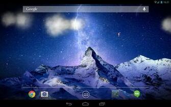 Description Storm Mountain 3d Live Wallpaper Fabulous At The