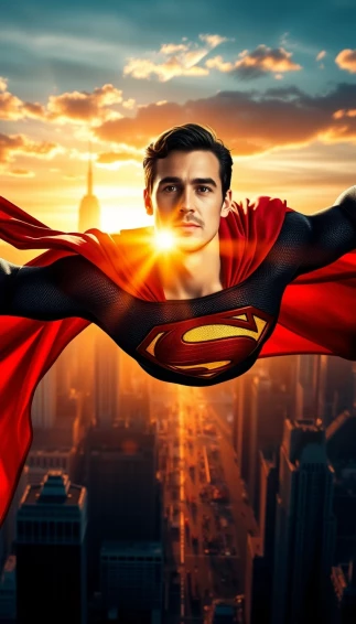 4k Superman Phone Wallpaper