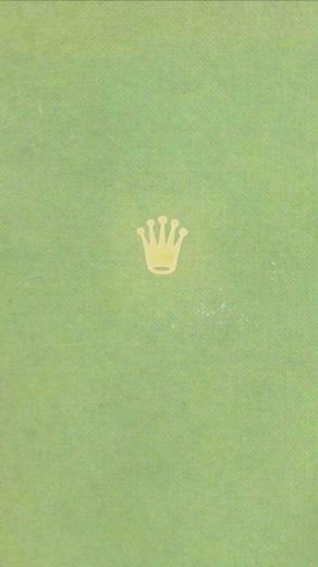 Grass Vintage Rolex Crown Wallpaper For Apple iPhone 5s