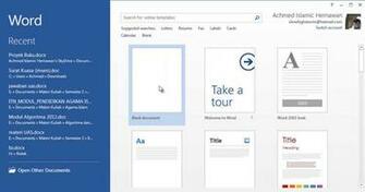 Cara Merubah Office Theme Dan Background Di Microsoft