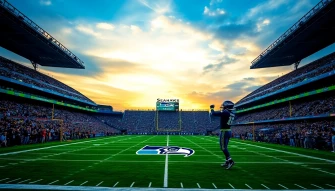 Seattle Seahawks Football Field Wallpaper
