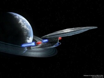 Star Trek Tng Wallpaper Enterprise Uss 1710d